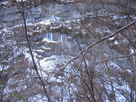 La cascata di ghiaccio, Guardia di Folgaria (TN)